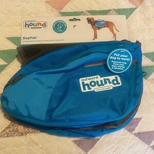 Outward Hound Blue Dog Backpack